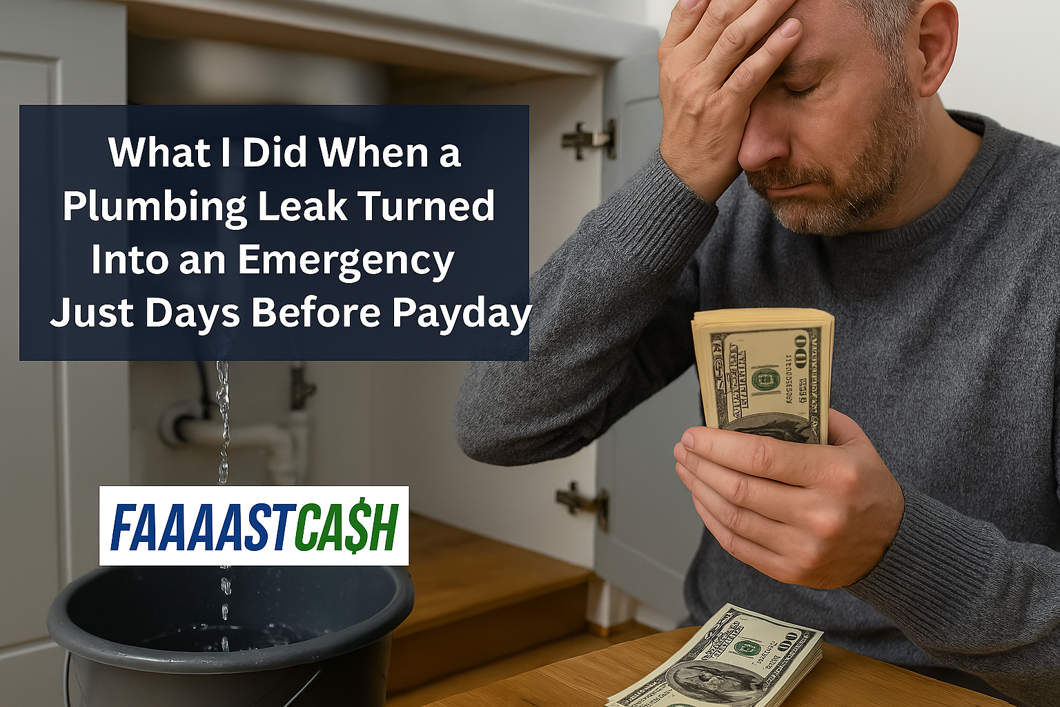 What I Did When a Plumbing Leak Turned Into an Emergency Just Days Before Payday