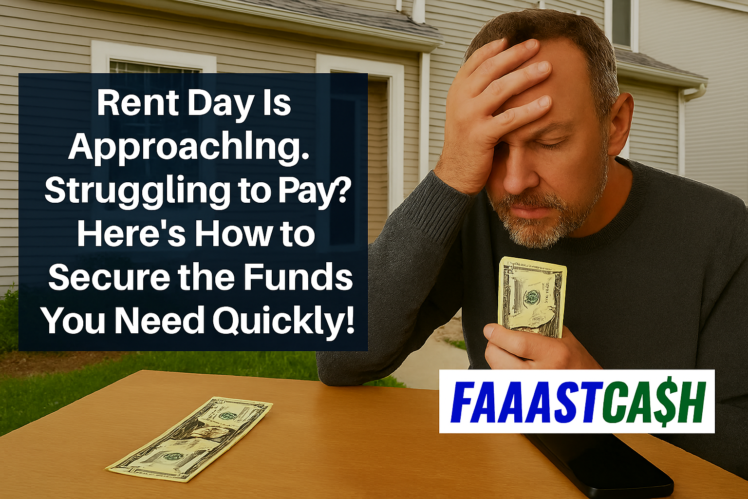 Rent Day Is Approaching. Struggling to Pay? Here's How to Secure the Funds You Need Quickly!