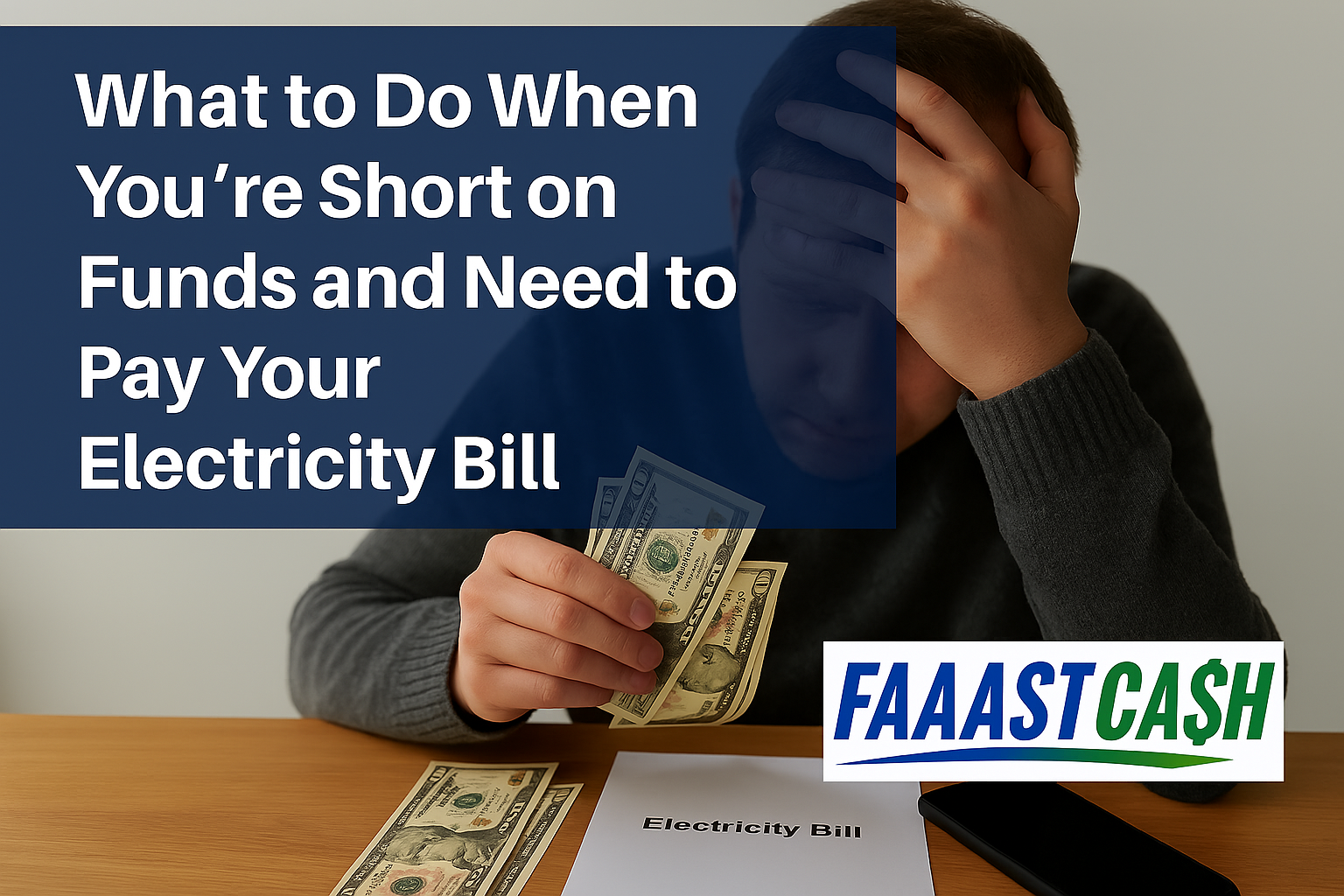 What to Do When You’re Short on Funds and Need to Pay Your Electricity Bill What to Do When You’re Short on Funds and Need to Pay Your Electricity Bill